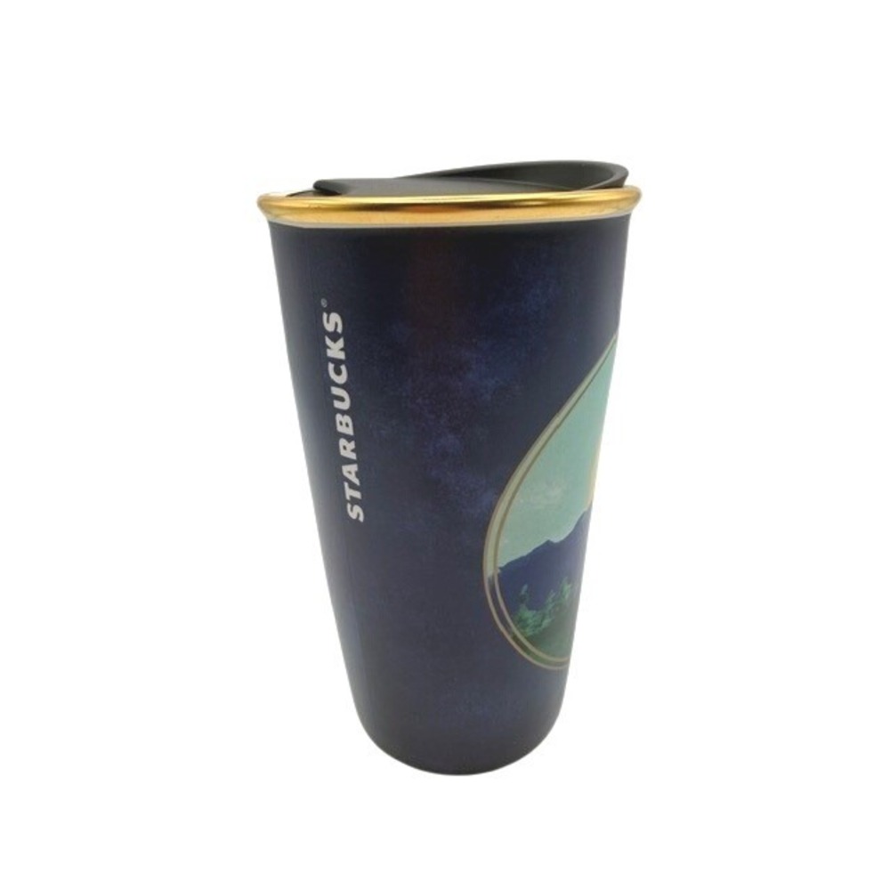 Starbucks 2016 Washington Evergreen State Ceramic Travel Tumbler Mug 12oz New - Picture 2 of 4